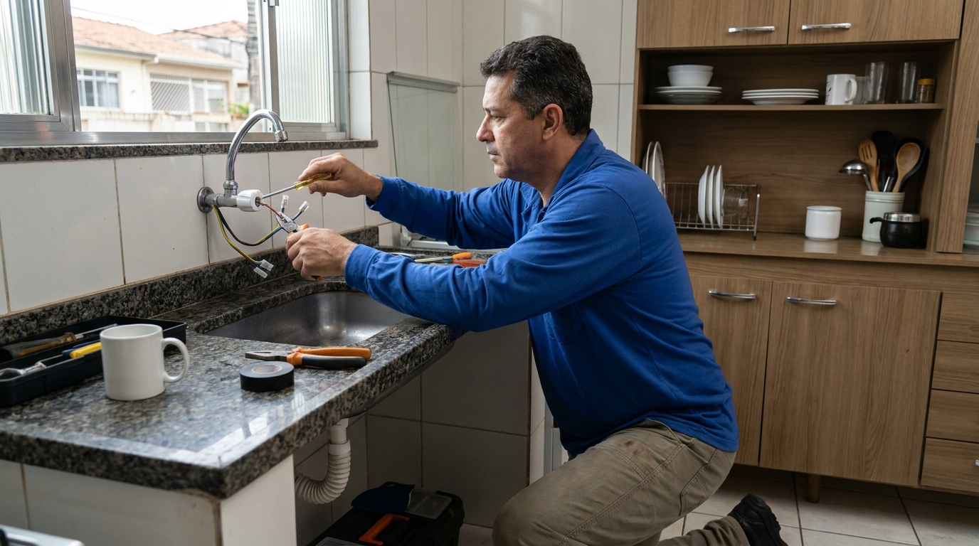 Reparo em Torneira Elétrica em Taubaté‑SP